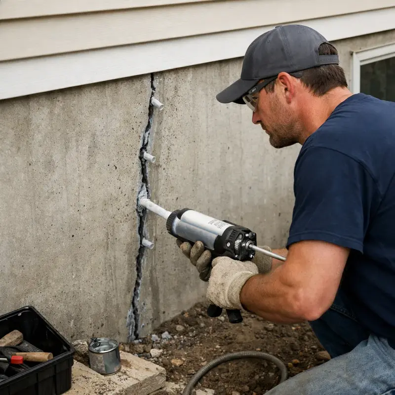 Foundation Crack Repair Corona