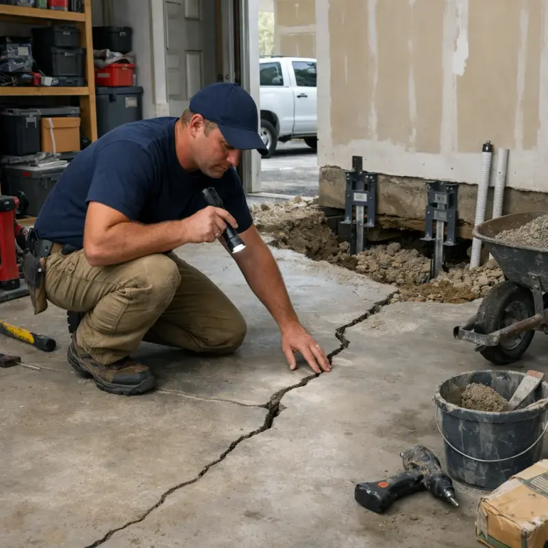 Slab Foundation Repair Corona