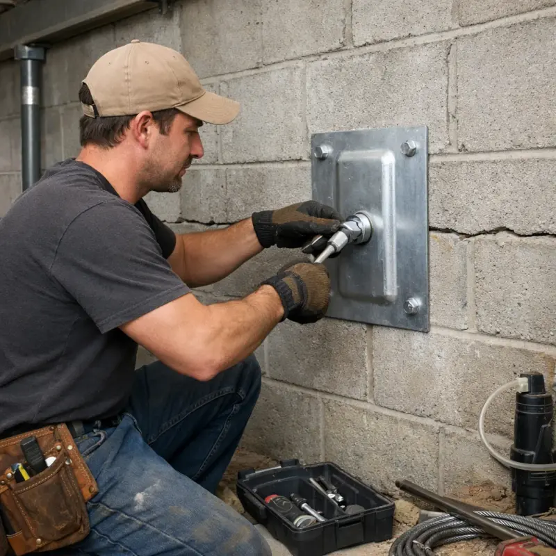 Wall Anchor Installation Corona